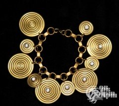 Браслет с подвесками в стиле  Chanel